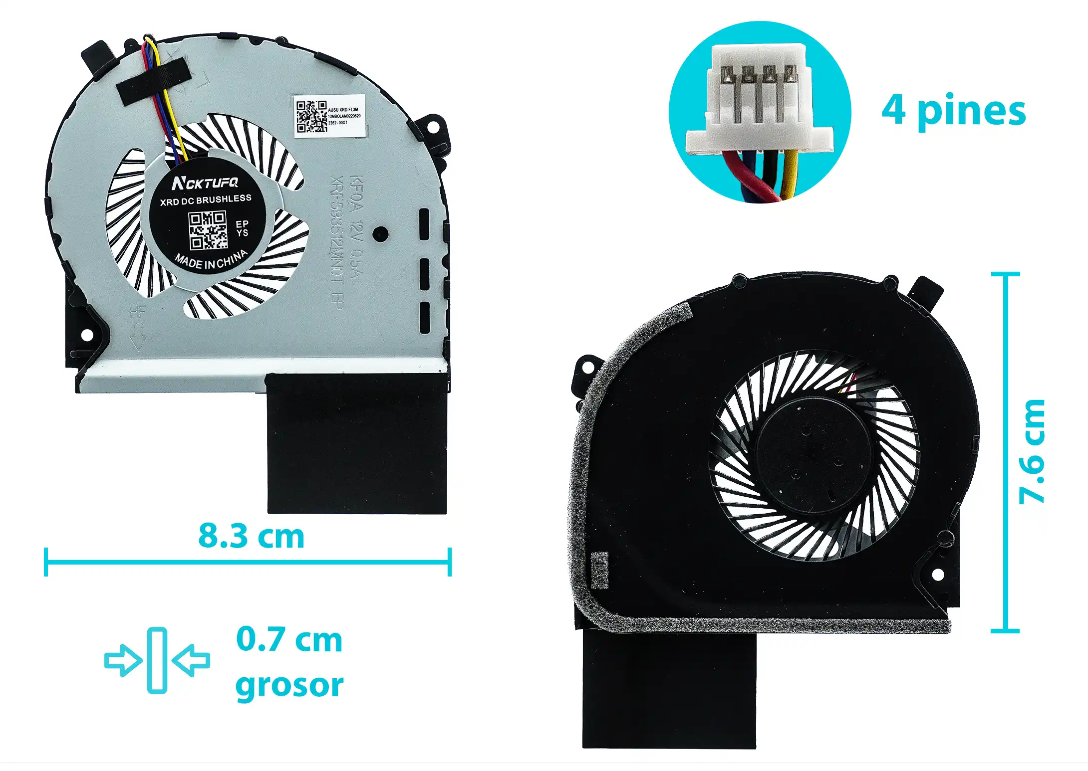 Batteria ANTIEE 76Wh Per ASUS ROG Strix GL703 – C41N1716, 15.4V, 4 Celle, Per GL703GM/GS Scar Edition E S7BS